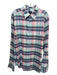 Gant Size XL Blue & Green Cotton Blend Plaid Button up Men's Long Sleeve Shirt Blue & Green / XL
