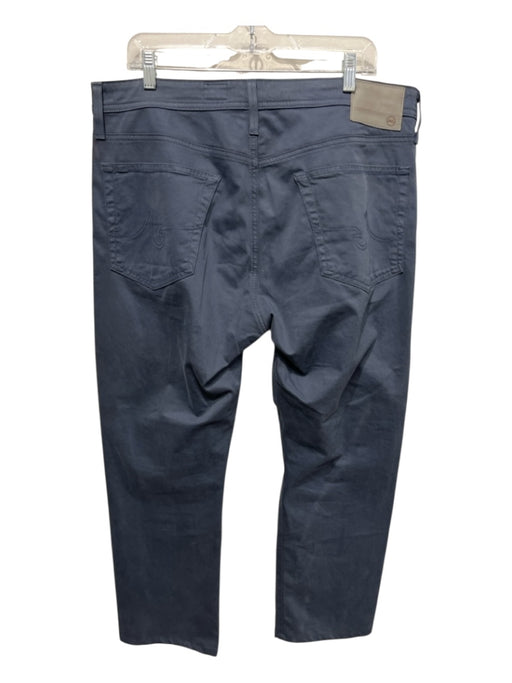 AG Size 36 Blue Cotton Blend Solid Khakis Men's Pants Blue / 36
