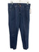 Kiton Size 34 Blue Cotton Blend Solid Khakis Men's Pants Blue / 34
