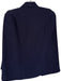 Project Gravitas Size XS Navy Polyester Shoulder Pads Open Front Blazer Navy / XS