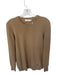 Tory Burch Size S Camel Cashmere Long Sleeve Crew Neck Knit Sweater Camel / S