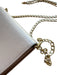 Prada Blush Leather Saffiano Logo Front Flap Chain Strap Bag Blush / S