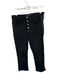 Veronica Beard Size 29 Black Cotton Blend High Waist Button Fly Flare Jeans Black / 29