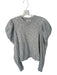 Ulla Johnson Size M Light Gray Cotton Shoulder Detail Heathered Sweater Light Gray / M