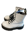 Dr Martens Shoe Size 39 White Leather Almond Toe Lace Up above ankle Boots White / 39