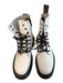 Dr Martens Shoe Size 39 White Leather Almond Toe Lace Up above ankle Boots White / 39