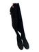 Gucci Shoe Size 37 Black Suede Almond Toe Back Buckle Over the Knee Riding Boots Black / 37