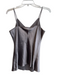 Veronica Beard Size 6 Gray Silk Satin Adjustable spaghetti straps Tank Top Top Gray / 6