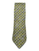 Emilio Pucci Green & White Silk All Over Print Men's Tie Green & White