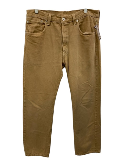 Levis Size 33 Brown Cotton Solid Men's Pants Brown / 33