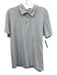 Theory Size L Light blue Cotton Polo Men's Short Sleeve Light blue / L