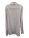Enrico Crociani Size 16 Purple & White Cotton Striped Men's Long Sleeve Shirt Purple & White / 16