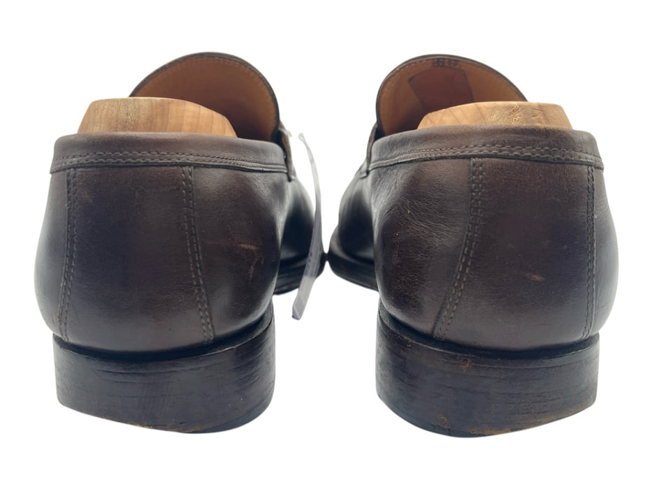 Fratelli Peluso Shoe Size 8.5 AS IS Brown Leather Solid Men's Shoes Brown / 8.5