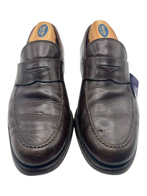 Fratelli Peluso Shoe Size 8.5 AS IS Brown Leather Solid Men's Shoes Brown / 8.5