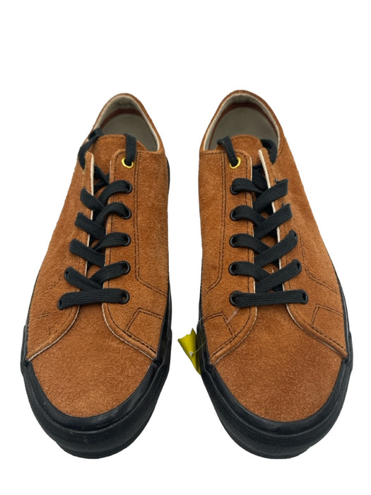 Vans Shoe Size 11 Orange & Black Suede Low Top Men's Shoes 11