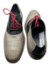 Cole Haan Shoe Size 10.5 Grey & Black Leather Croc Embossed Lace Up Men's Shoes Grey & Black / 10.5