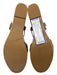 Beatrice Valenzuela Shoe Size 9 Tan Brown Pebbled Leather Pillowed Sandals Tan Brown / 9