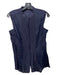 Tory Burch Size 6 Navy Silk Sleeveless Button Up Sleeveless Top Navy / 6
