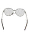Gucci Silver & Clear Metal Untinted Horsebit Sunglasses Silver & Clear
