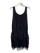 Planet Interdite Size Est M/L Black No Fabric Tag Scoop Neck Sleeveless Dress Black / Est M/L