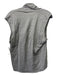 Dior Size L Light Gray Cotton Heathered V Neck Embroidered Men's Shirt L