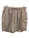 Lululemon Size Est L Tan & White Synthetic Abstract Athletic Men's Shorts Tan & White / Est L