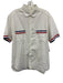 Billy Reid Size L White Cotton Solid Sleeve Detail Button up Men's Short Sleeve White / L