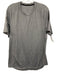 Lululemon Size Est L Gray Synthetic Heathered Athletic Curved Hem Short Sleeve Gray / Est L
