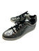 Fendi Shoe Size 12 Silver Leather Solid Sneaker Men's Shoes Silver / 12
