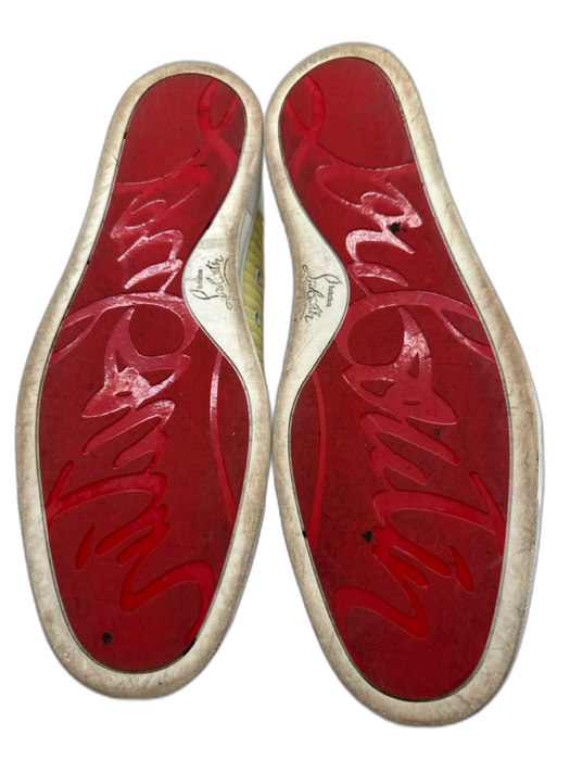 Christian Louboutin Shoe Size 44.5 Multi Synthetic Multi Color Face Men's Shoes Multi / 44.5