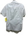 Roberto Cavalli Size L White Cotton Blend Solid Button Up Men's Short Sleeve White / L