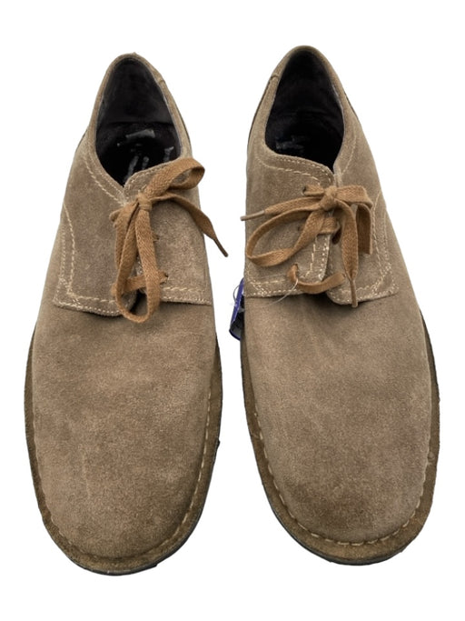 John Varvatos Shoe Size 12 AS IS Beige Suede Low Top Men's Shoes 12