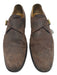 Billy Reid Shoe Size 12 AS IS Brown Suede Solid Single Monkstrap Dress Shoes 12