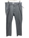 Peter Millar Size 35 Gray Cotton Solid Zip Fly Men's Pants Gray / 35