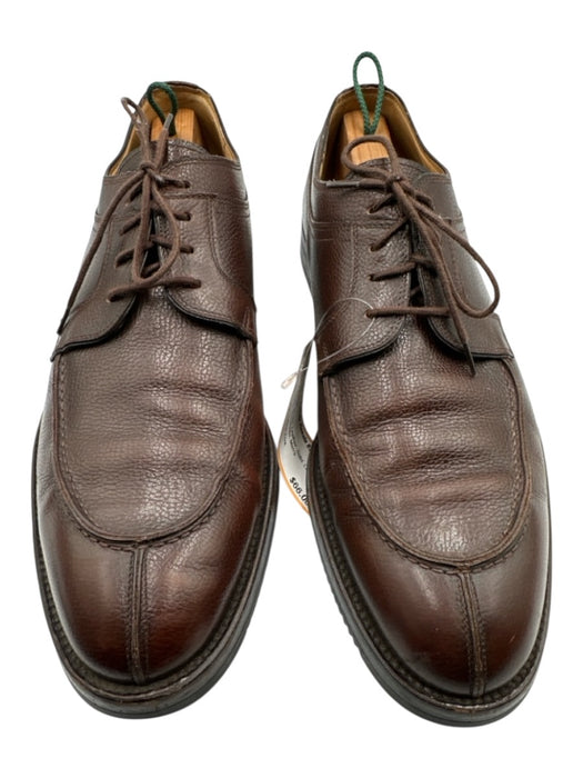 To Boot New York Shoe Size 12 AS IS Brown Leather Solid Low Top Laces Shoes Brown / 12