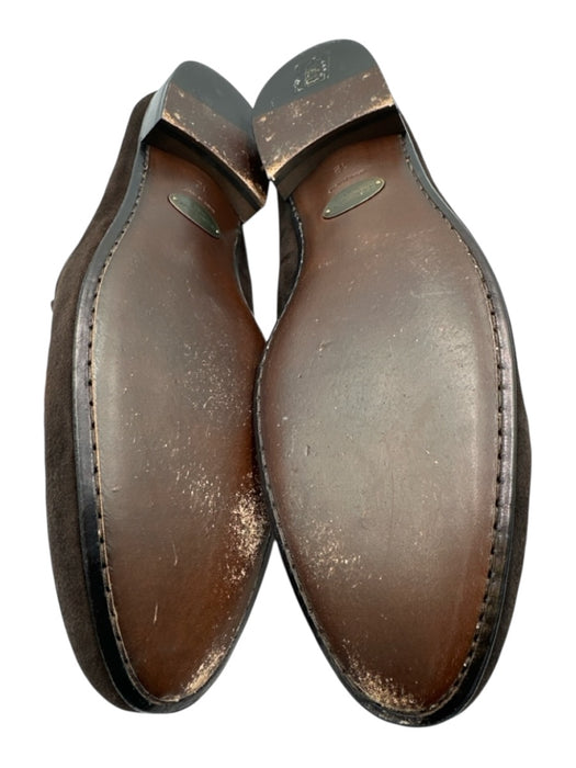 Alberto Moretti Shoe Size 12 Brown Suede Solid Loafer Men's Shoes Brown / 12