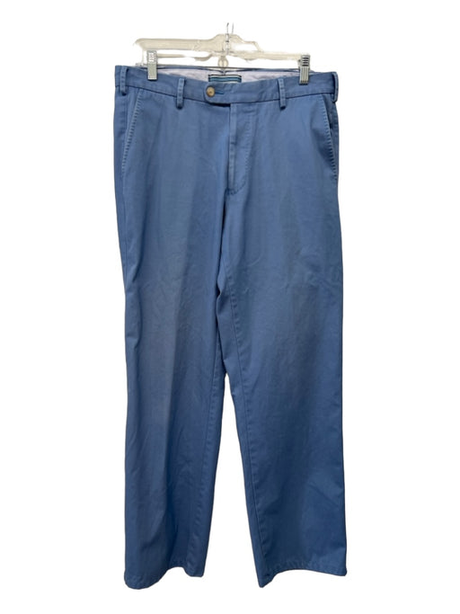 Peter Millar Size 32 Light blue Cotton Blend Solid Khakis Men's Pants 32