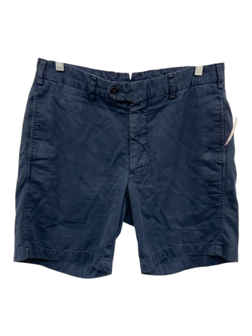 Sid Mashburn AS IS Size 33 Blue Cotton Faded Khaki Men's Shorts Blue / 33