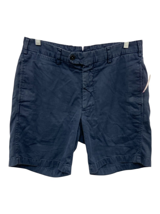 Sid Mashburn AS IS Size 33 Blue Cotton Faded Khaki Men's Shorts Blue / 33