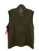 Beretta Size M Green & Orange Synthetic Words Vest Athleisure Men's Jacket Green & Orange / M