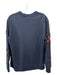 Burberry Size M navy blue & multi Cotton Sequins Long Sleeve Sweatshirt navy blue & multi / M