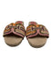 Sam Edelman Shoe Size 11 Pink, Orange, Green Raffia Espadrille Mule Sandals Pink, Orange, Green / 11
