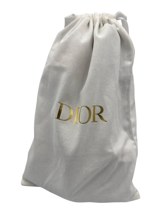 Christian Dior Shoe Size 41 Black Leather Ribbon Logo Ballet Flats Black / 41