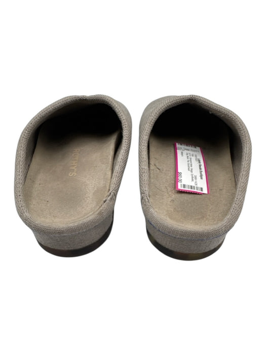 Rothy's Beige Synthetic Clog Mule Flat Flats Beige