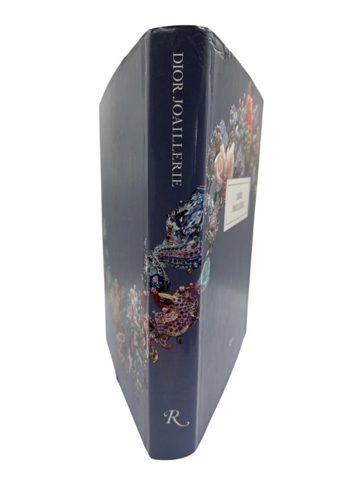Dior Blue Hard Cover Floral Book Blue