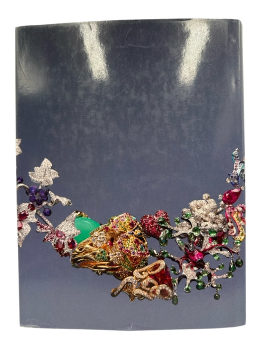 Dior Blue Hard Cover Floral Book Blue