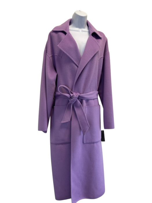Nanushka Size Medium Light Purple Long Sash Incl. Coat Light Purple / Medium