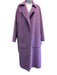 Nanushka Size Medium Light Purple Long Sash Incl. Coat Light Purple / Medium