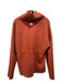 Varley Size S Orange Cotton Blend High Neck Drawstring Waist Sweater Orange / S