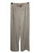 SKIMS Size XS Beige Polyester Velvet Tie Front Elastic Waist Pajama Pant Set Beige / XS